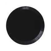Black Snack Plates 20pk